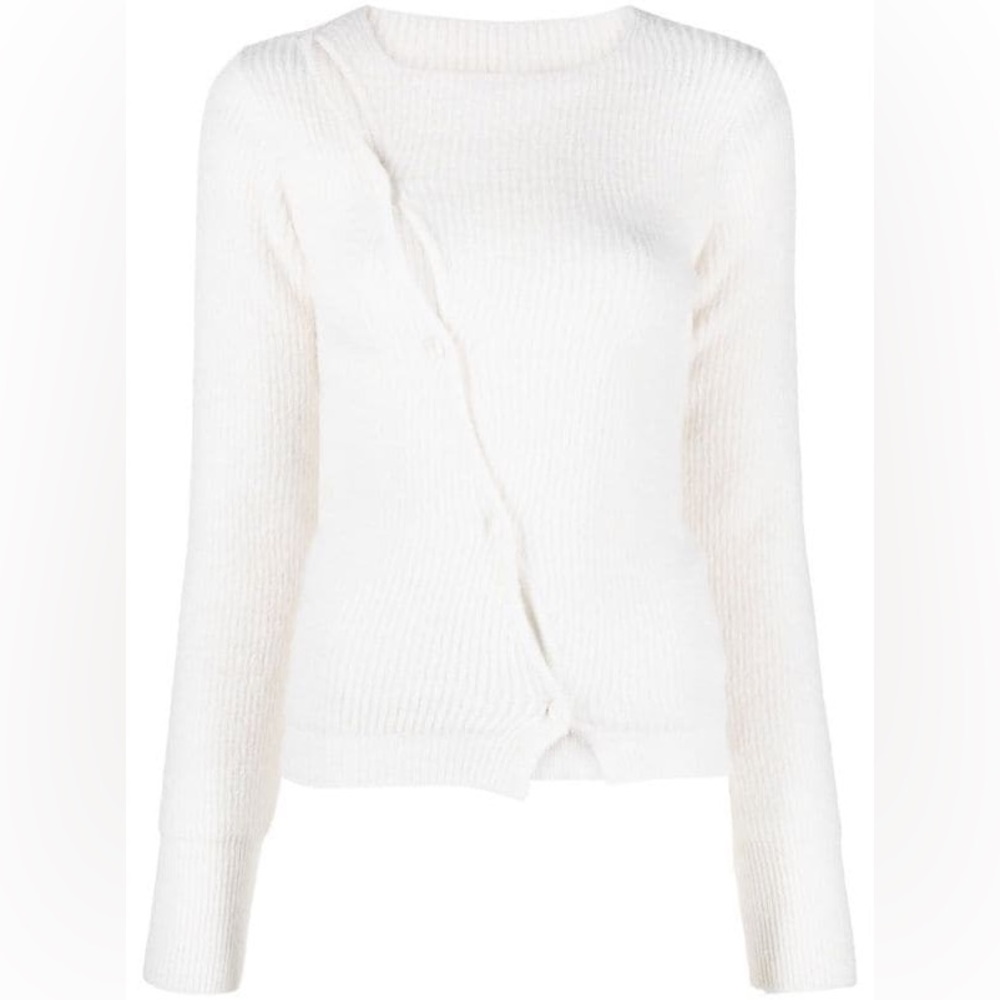JACQUEMUS cut out sweater